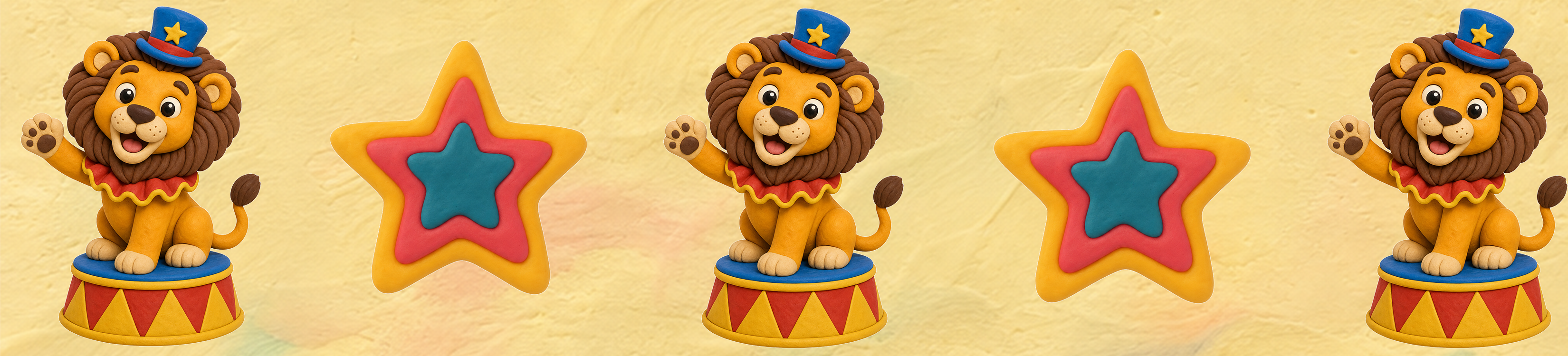 Essential Circus Lion lion bulletin-board border