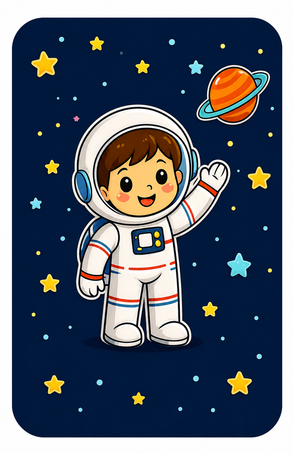Space Explorer theme artwork